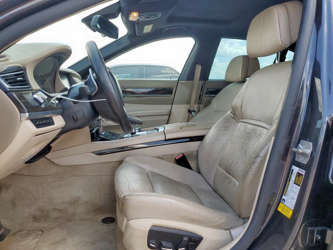 2015 Bmw 750i Msport Gray vin: WBAYA8C51FG197795