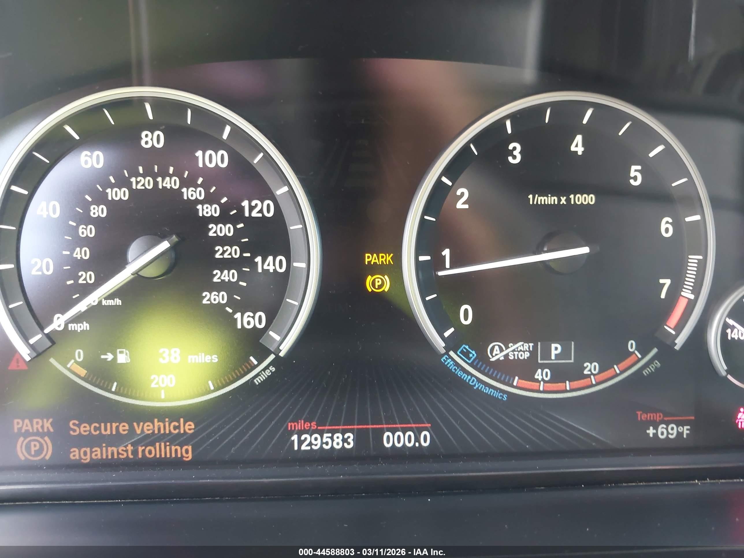 2013 Bmw 750i   Black vin: WBAYA8C54DD227662