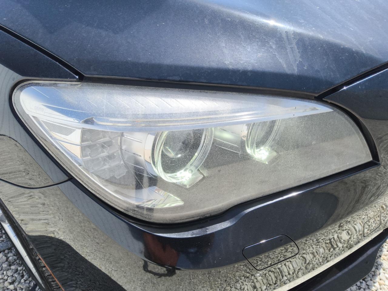 2013 Bmw 750 I Черный vin: WBAYA8C55DC996578 Damage: Right Head Lamp, Faded, Repair Required