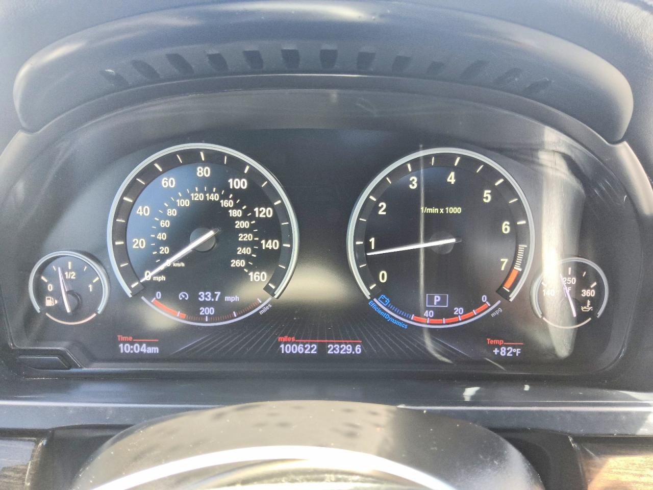 2013 Bmw 750 I Черный vin: WBAYA8C55DC996578