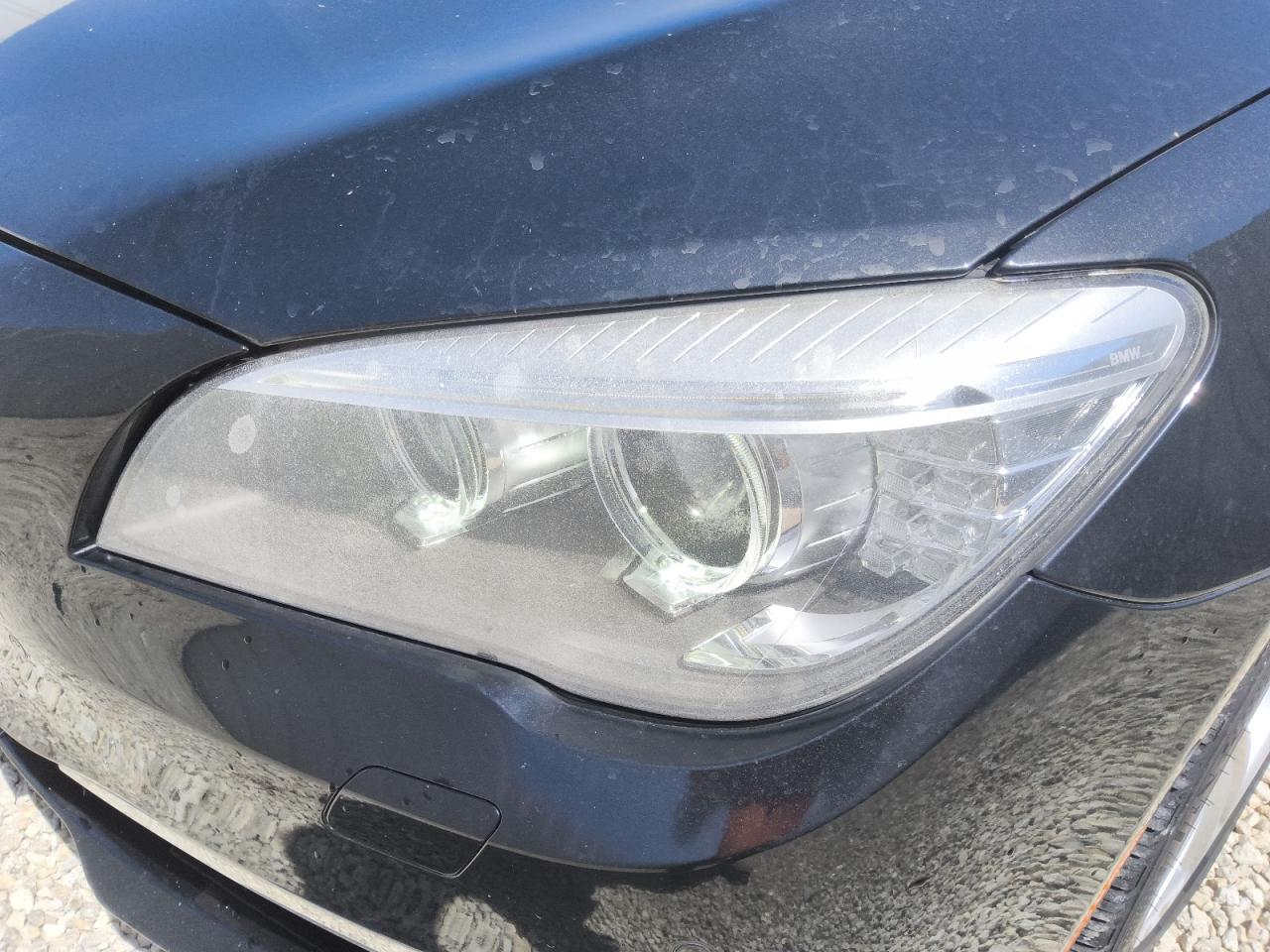2013 Bmw 750 I Черный vin: WBAYA8C55DC996578 Damage: Left Head Lamp, Faded, Repair Required