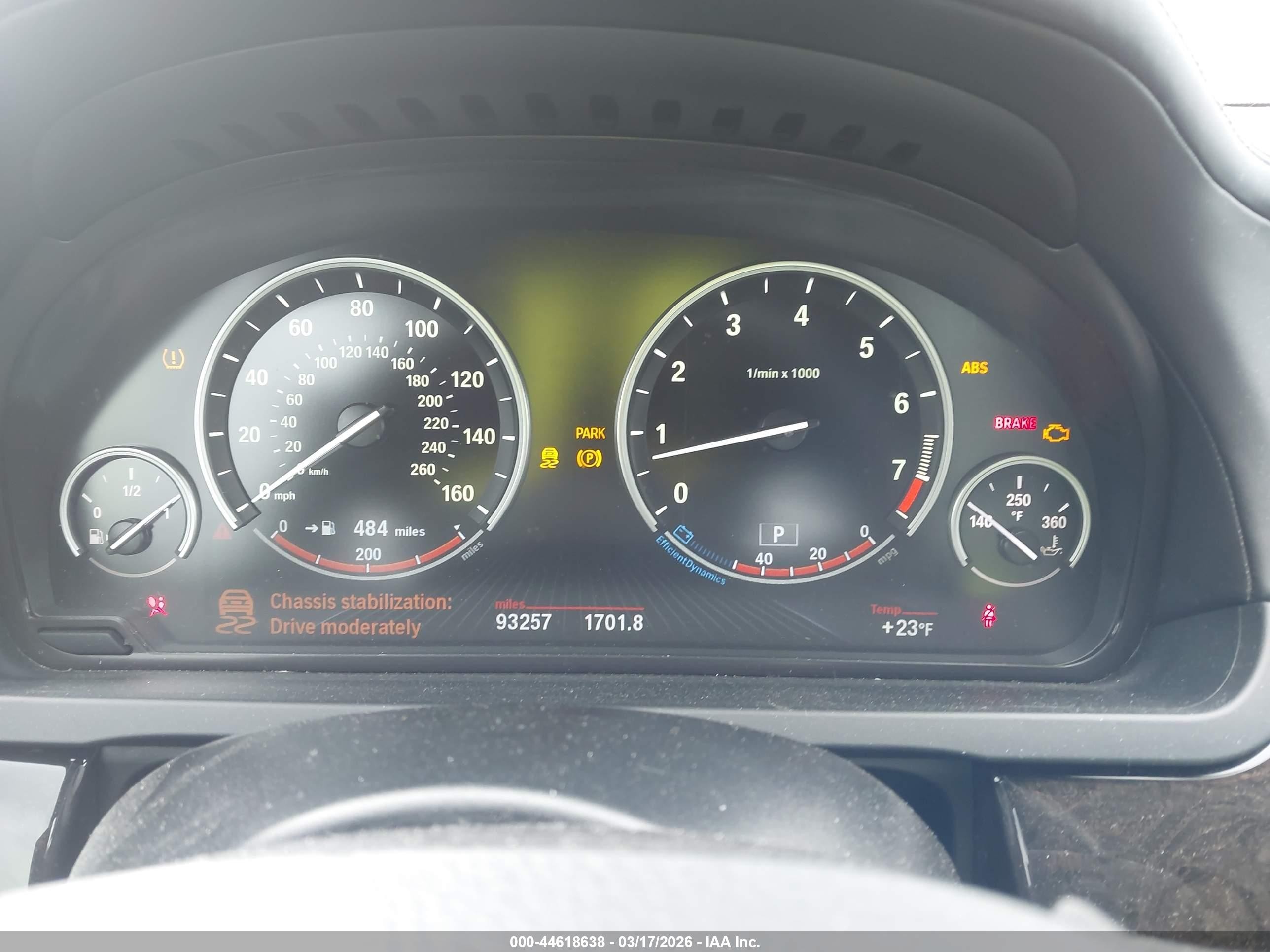 2013 Bmw 750i   Black vin: WBAYA8C55DD227623