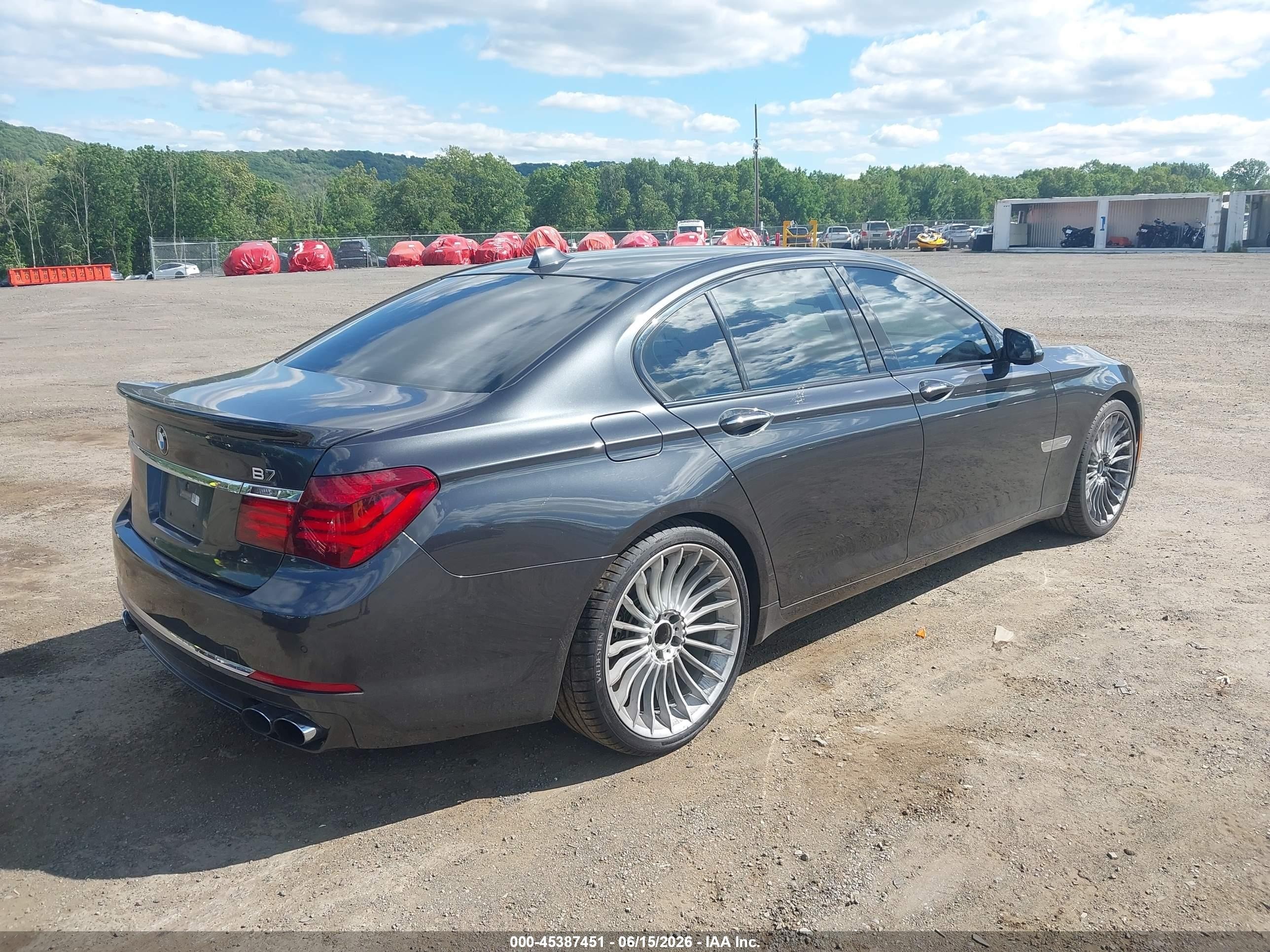 2013 Bmw 750i   Black vin: WBAYA8C56DDS15352
