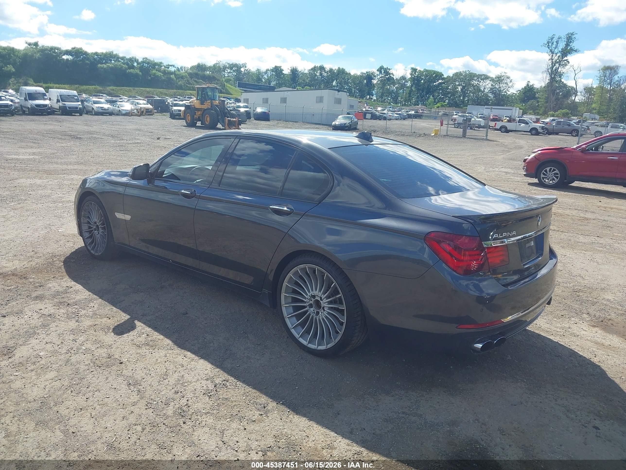 2013 Bmw 750i   Black vin: WBAYA8C56DDS15352