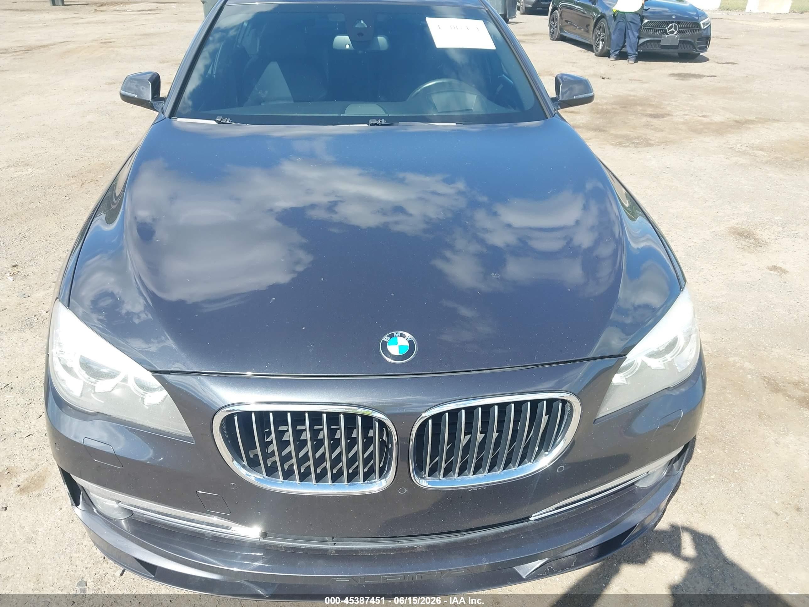 2013 Bmw 750i   Black vin: WBAYA8C56DDS15352
