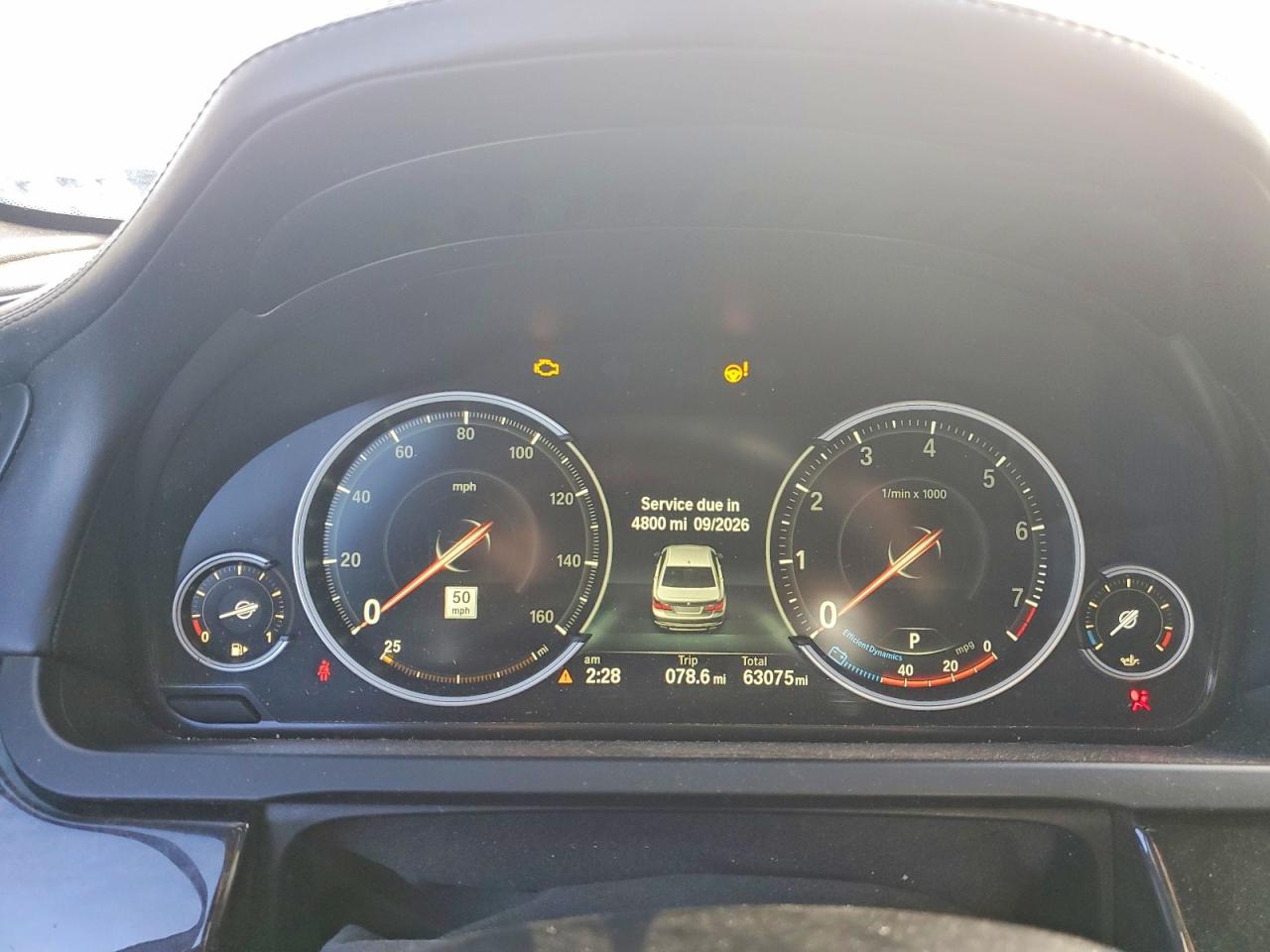 2015 Bmw 750 I Черный vin: WBAYA8C56FD825366
