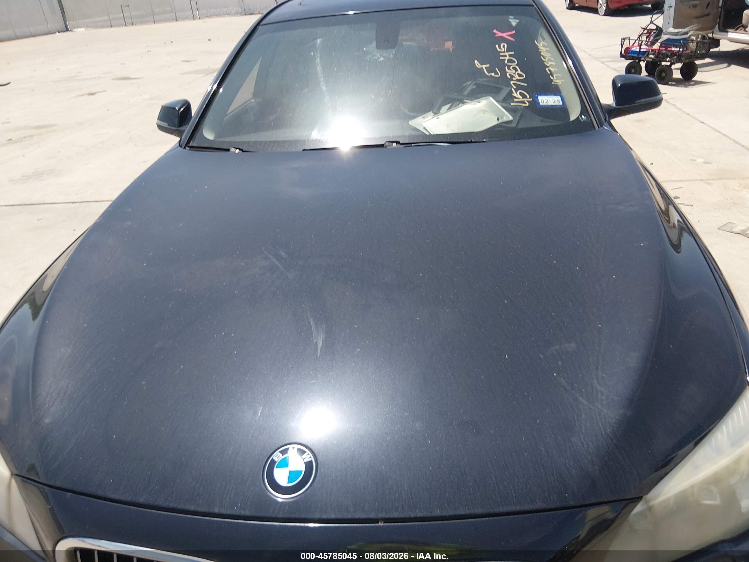 2013 Bmw 750i   Black vin: WBAYA8C58DC996428