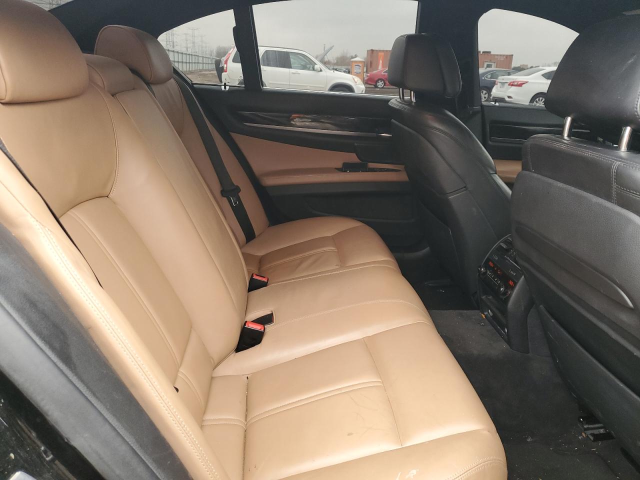 2014 Bmw 750 I Black vin: WBAYA8C58ED228363