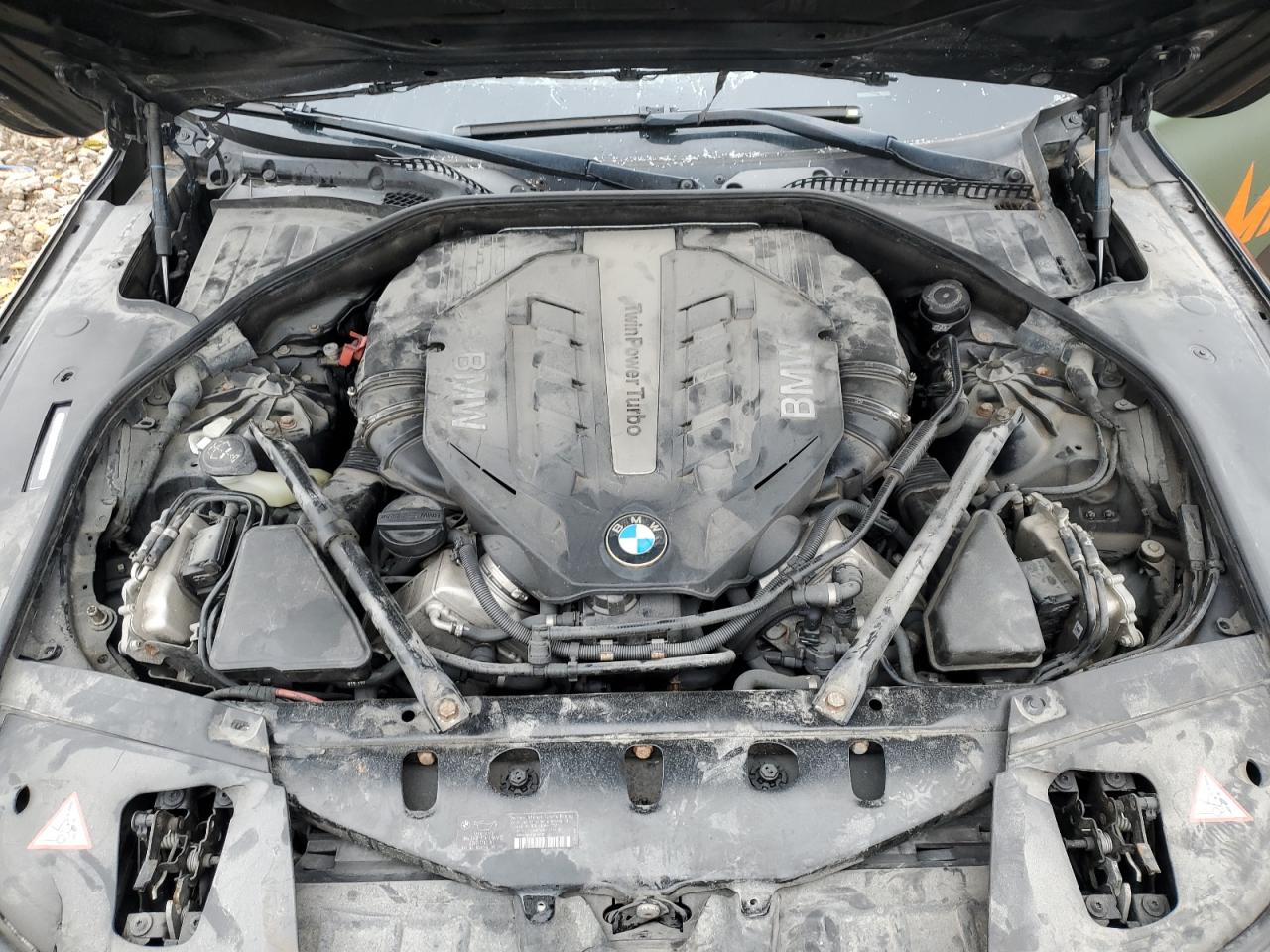 2014 Bmw 750 I Black vin: WBAYA8C58ED228363