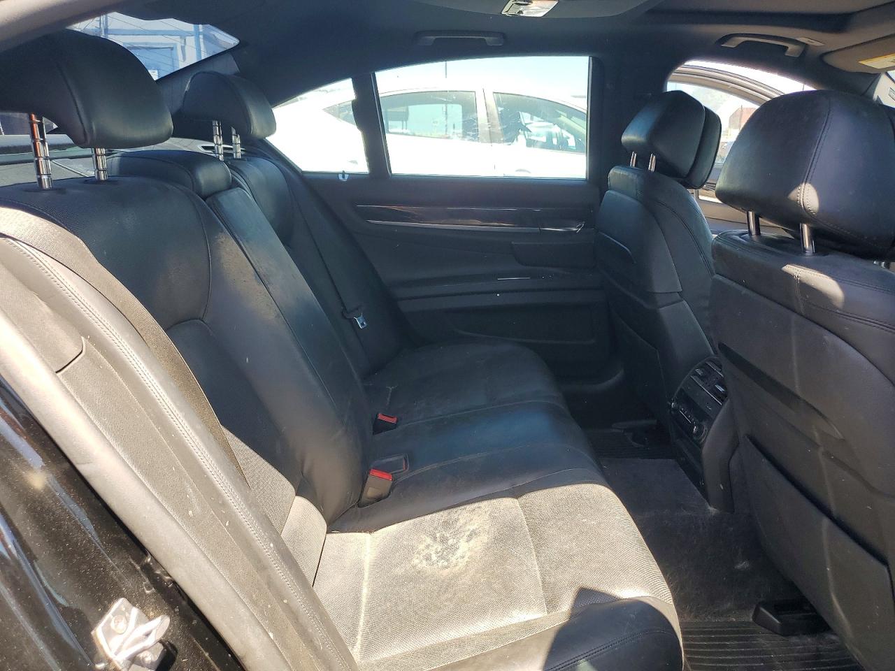 2013 Bmw 750 I Black vin: WBAYA8C59DC996616