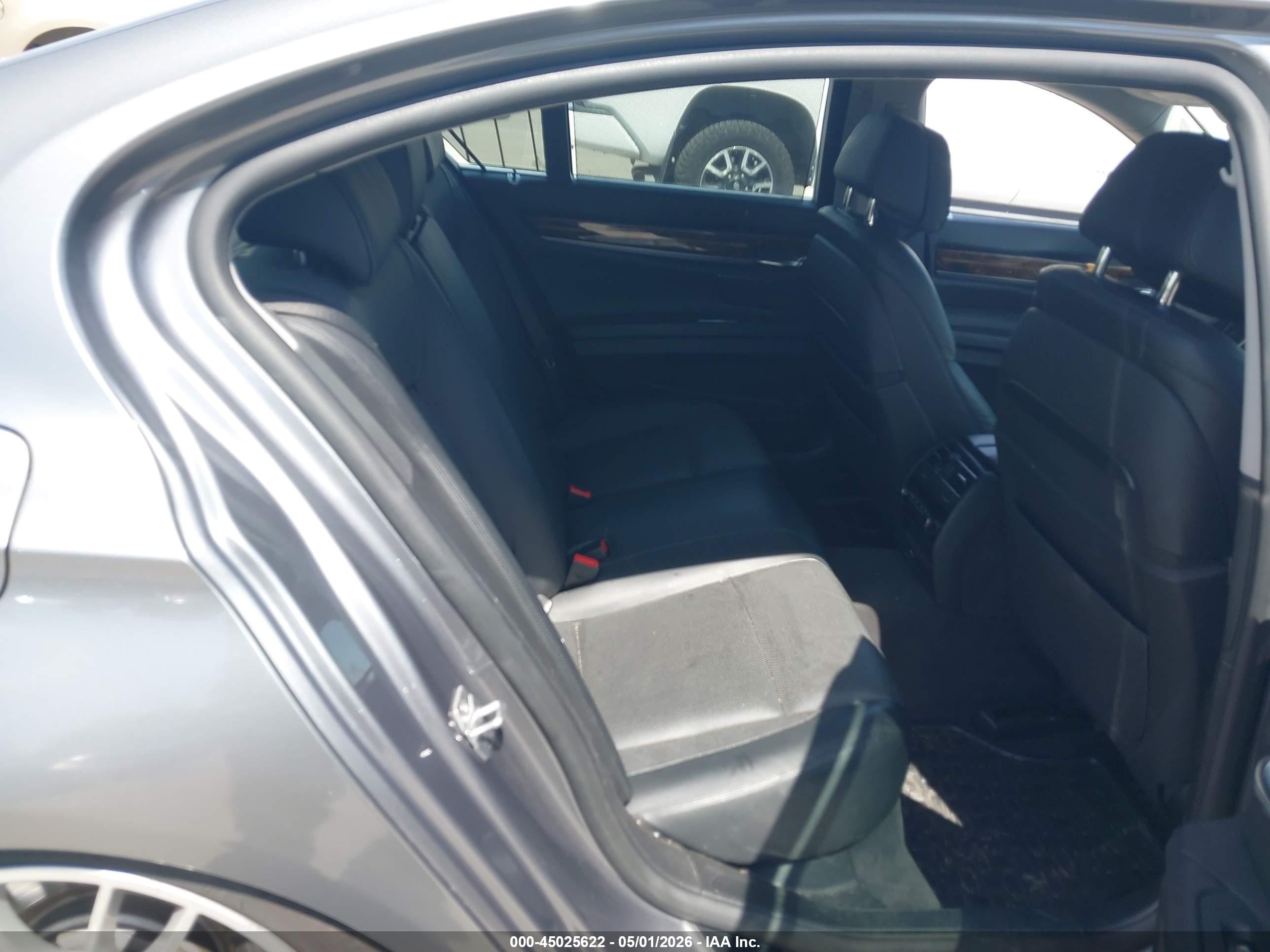 2014 Bmw 750i   Gray vin: WBAYA8C5XED228199