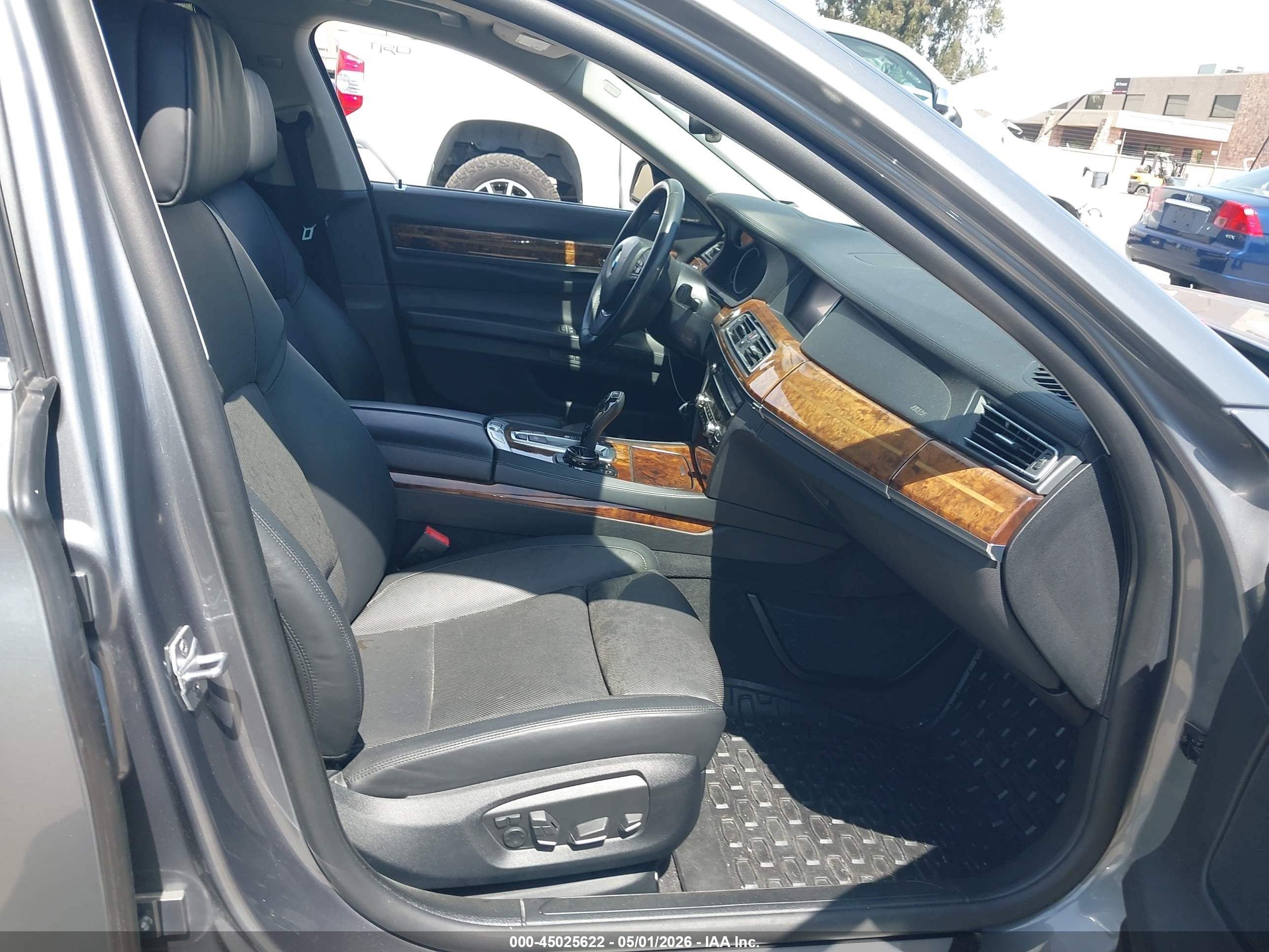 2014 Bmw 750i   Gray vin: WBAYA8C5XED228199