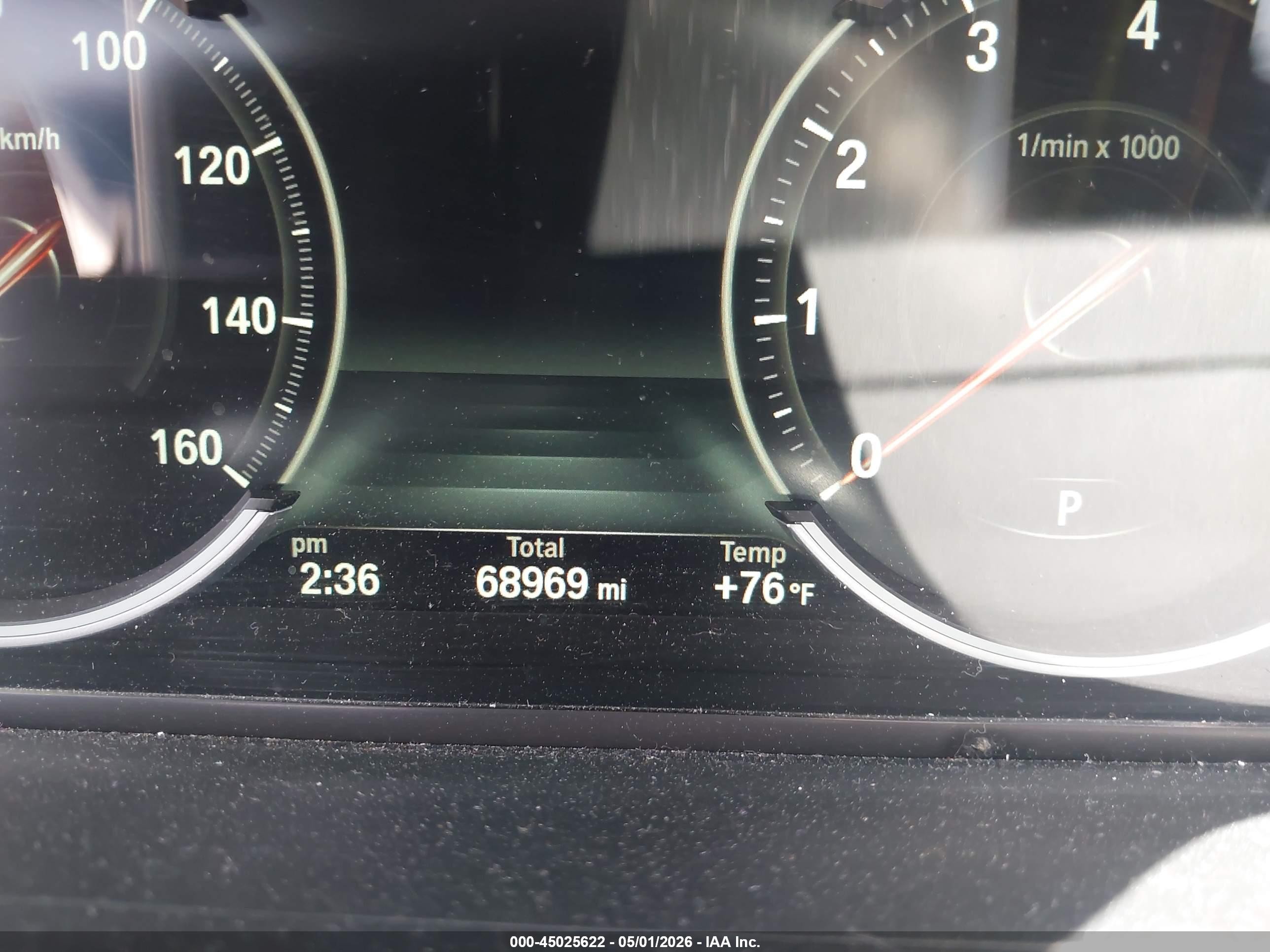 2014 Bmw 750i   Gray vin: WBAYA8C5XED228199