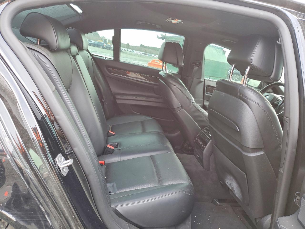 2014 Bmw 750 I Black vin: WBAYA8C5XED825255