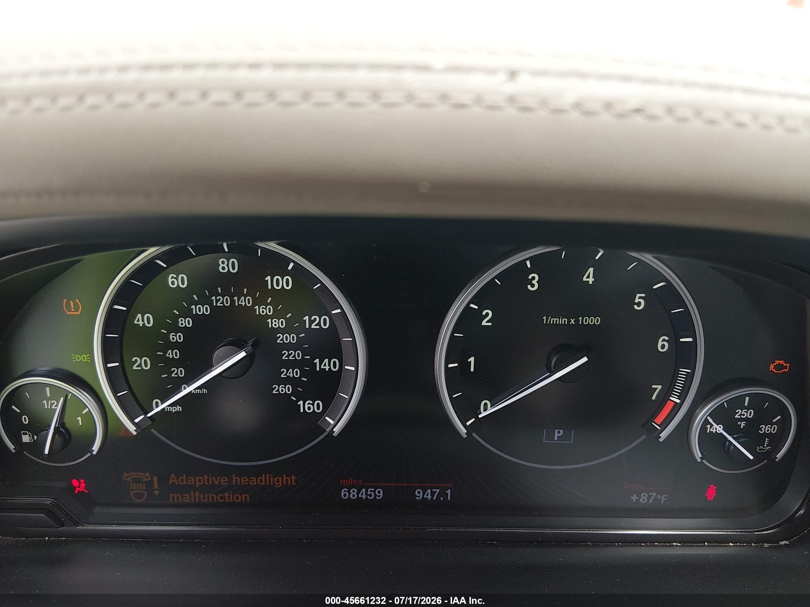 2013 Bmw 750i Xdrive Black vin: WBAYB6C50DC998269