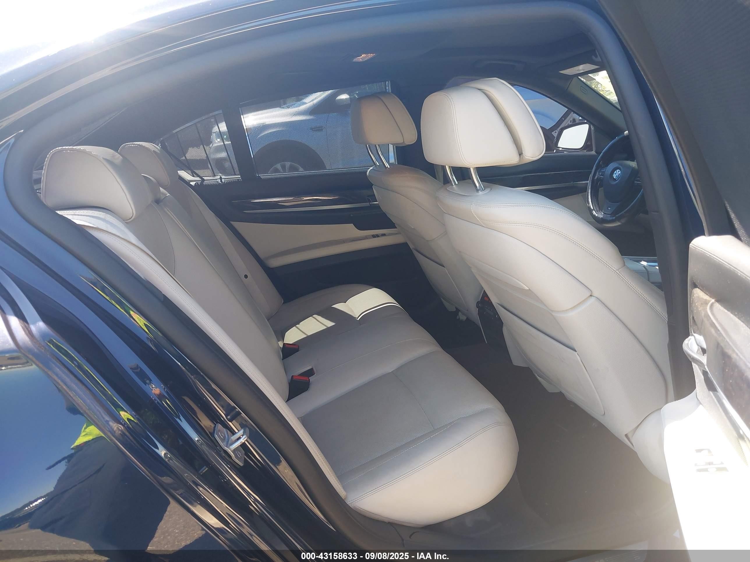 2014 Bmw 750i Xdrive Black vin: WBAYB6C50ED225023
