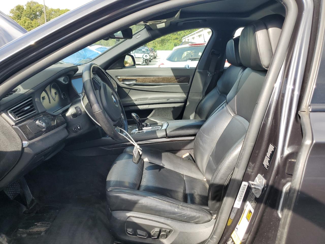 2013 Bmw 750 Xi Gray vin: WBAYB6C51DD223523