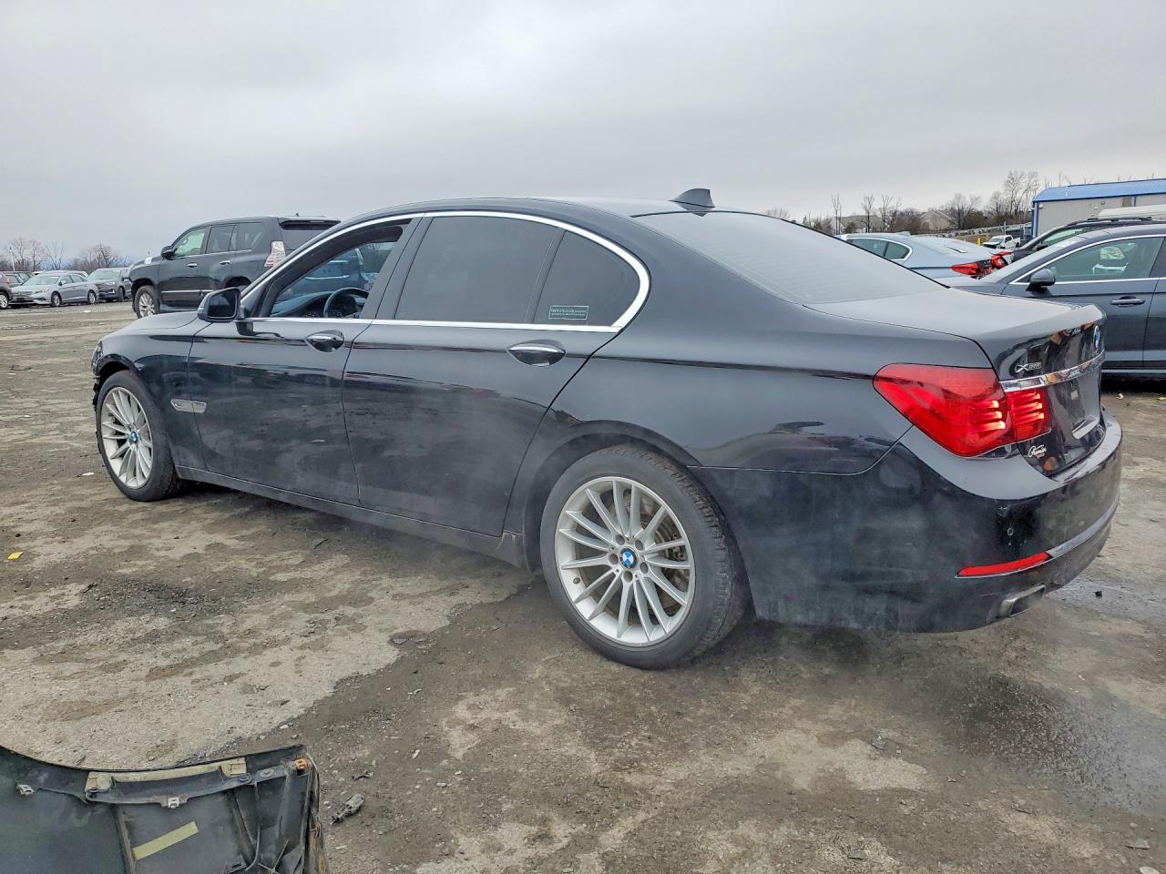 2013 Bmw 750 Xi Black vin: WBAYB6C51DD223926