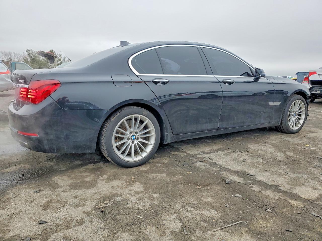 2013 Bmw 750 Xi Black vin: WBAYB6C51DD223926