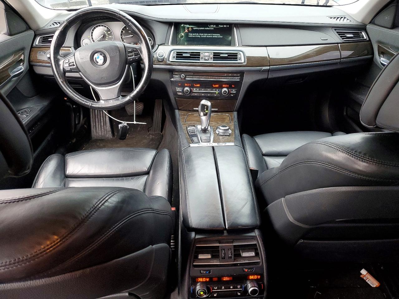 2013 Bmw 750 Xi Black vin: WBAYB6C51DD223926