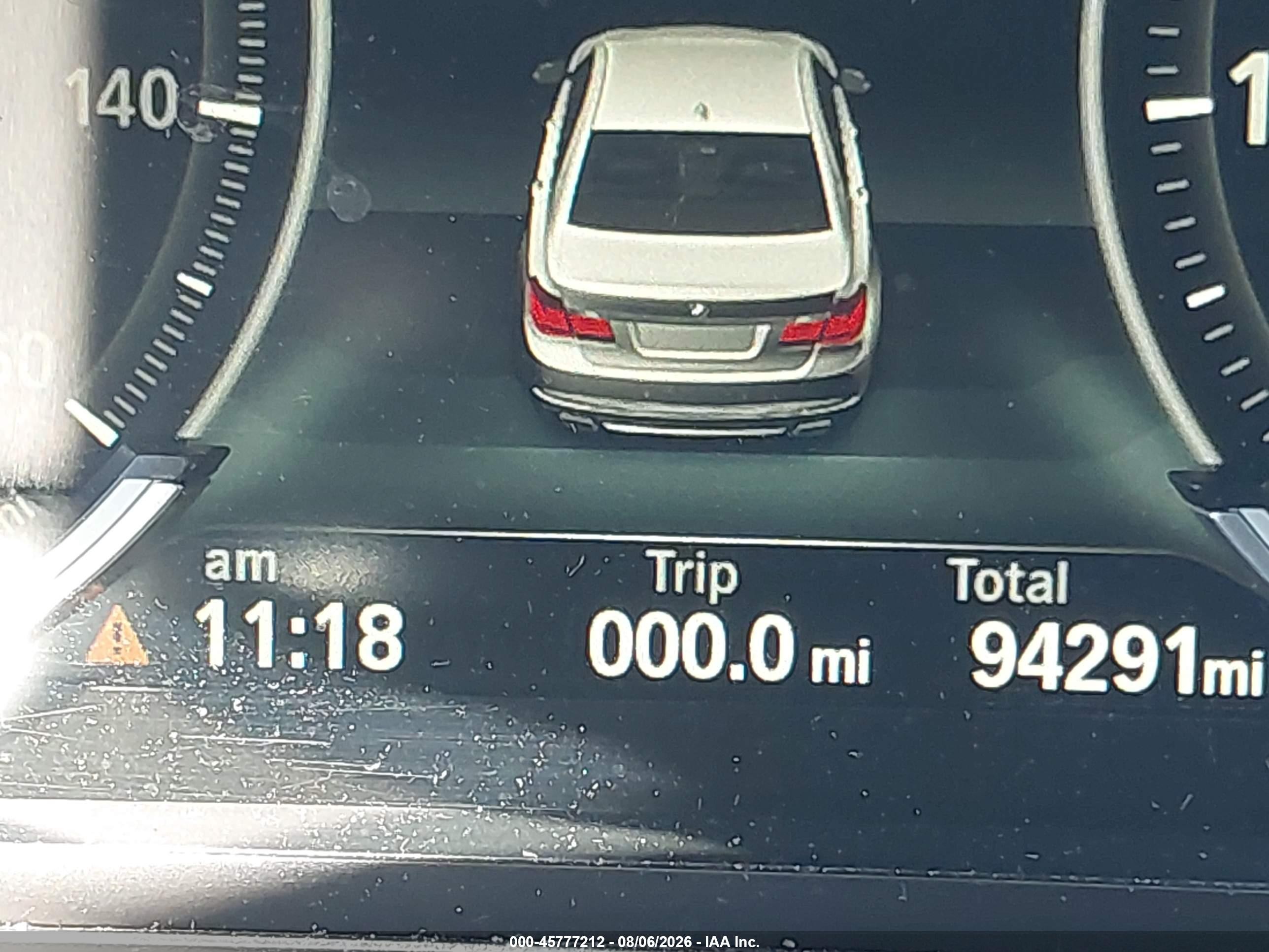2014 Bmw 750i Xdrive Dark Blue vin: WBAYB6C52ED225069