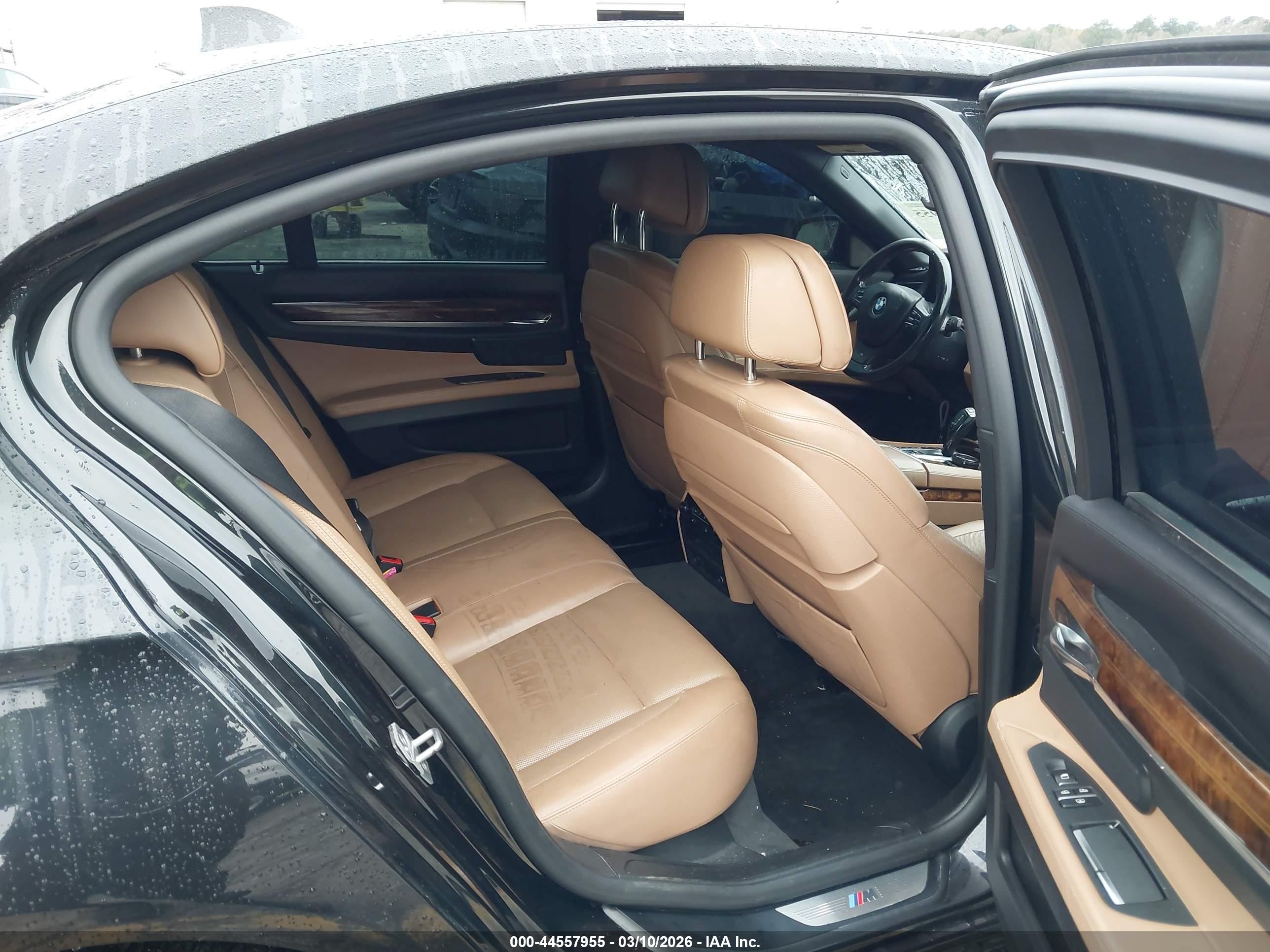 2014 Bmw 750i Xdrive Black vin: WBAYB6C54ED225171
