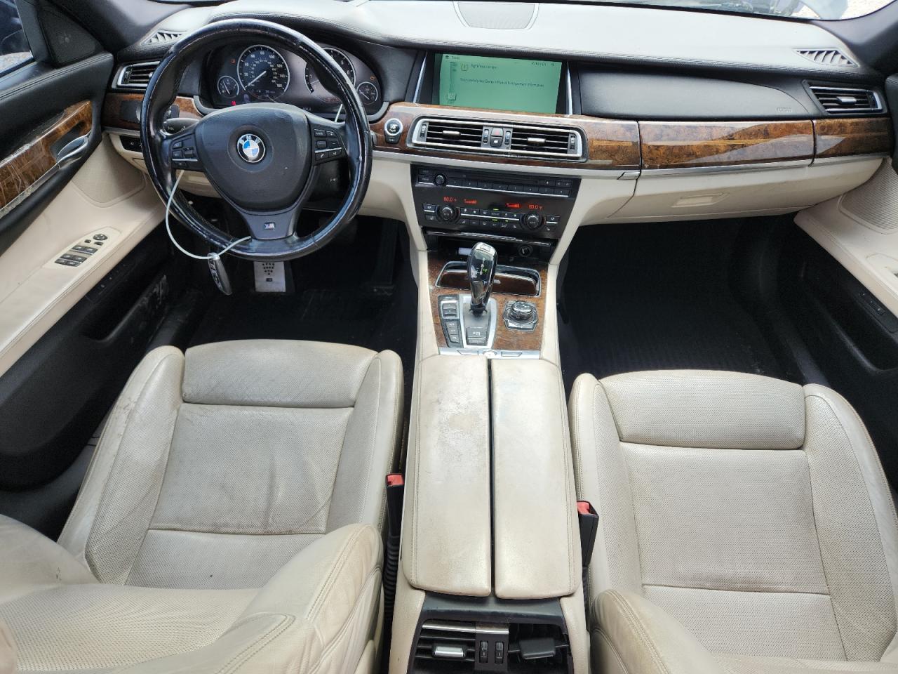2013 Bmw 750 Xi Gray vin: WBAYB6C55DC997991