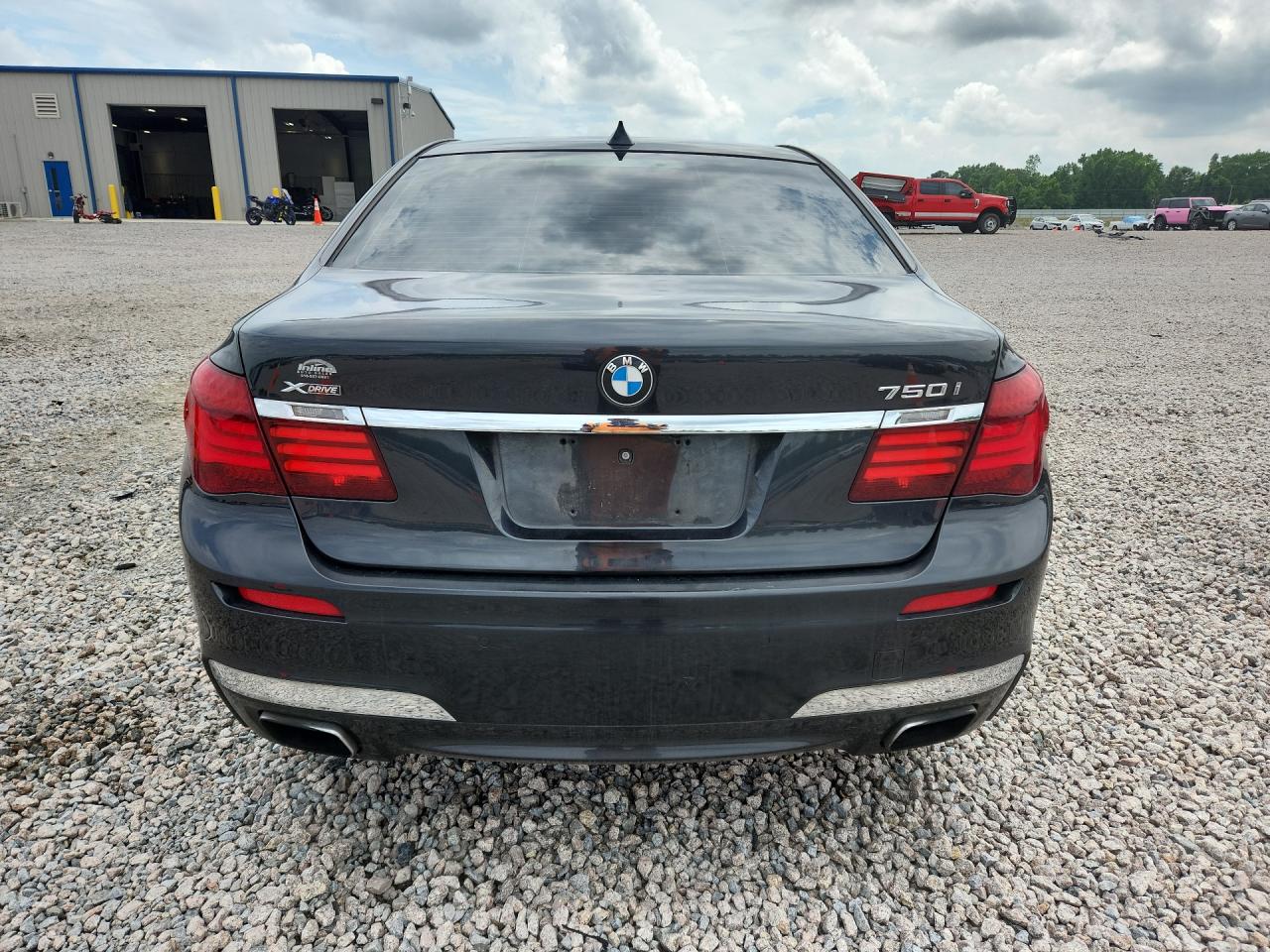 2013 Bmw 750 Xi Gray vin: WBAYB6C55DC997991