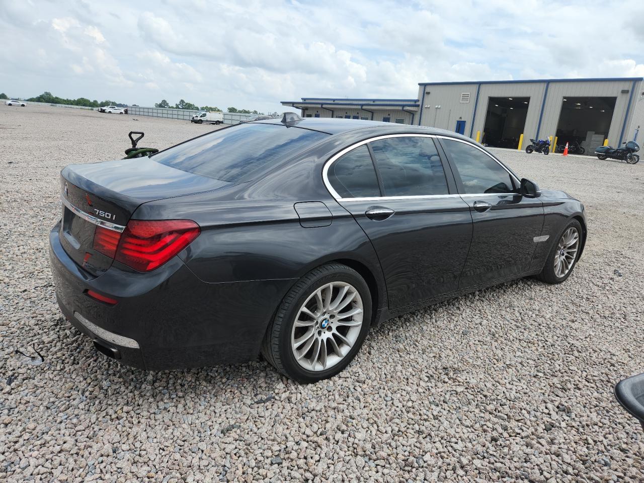 2013 Bmw 750 Xi Gray vin: WBAYB6C55DC997991