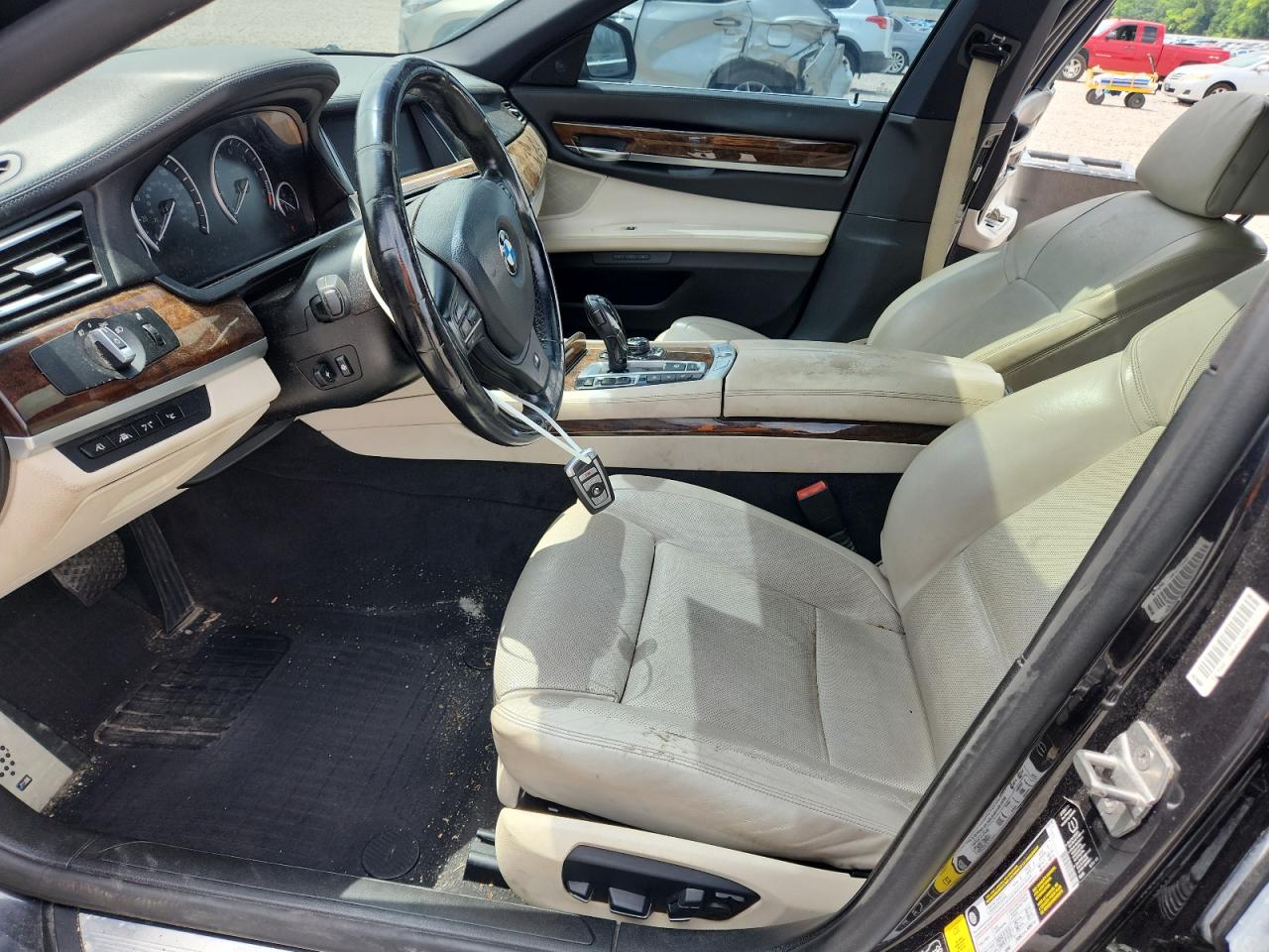 2013 Bmw 750 Xi Gray vin: WBAYB6C55DC997991