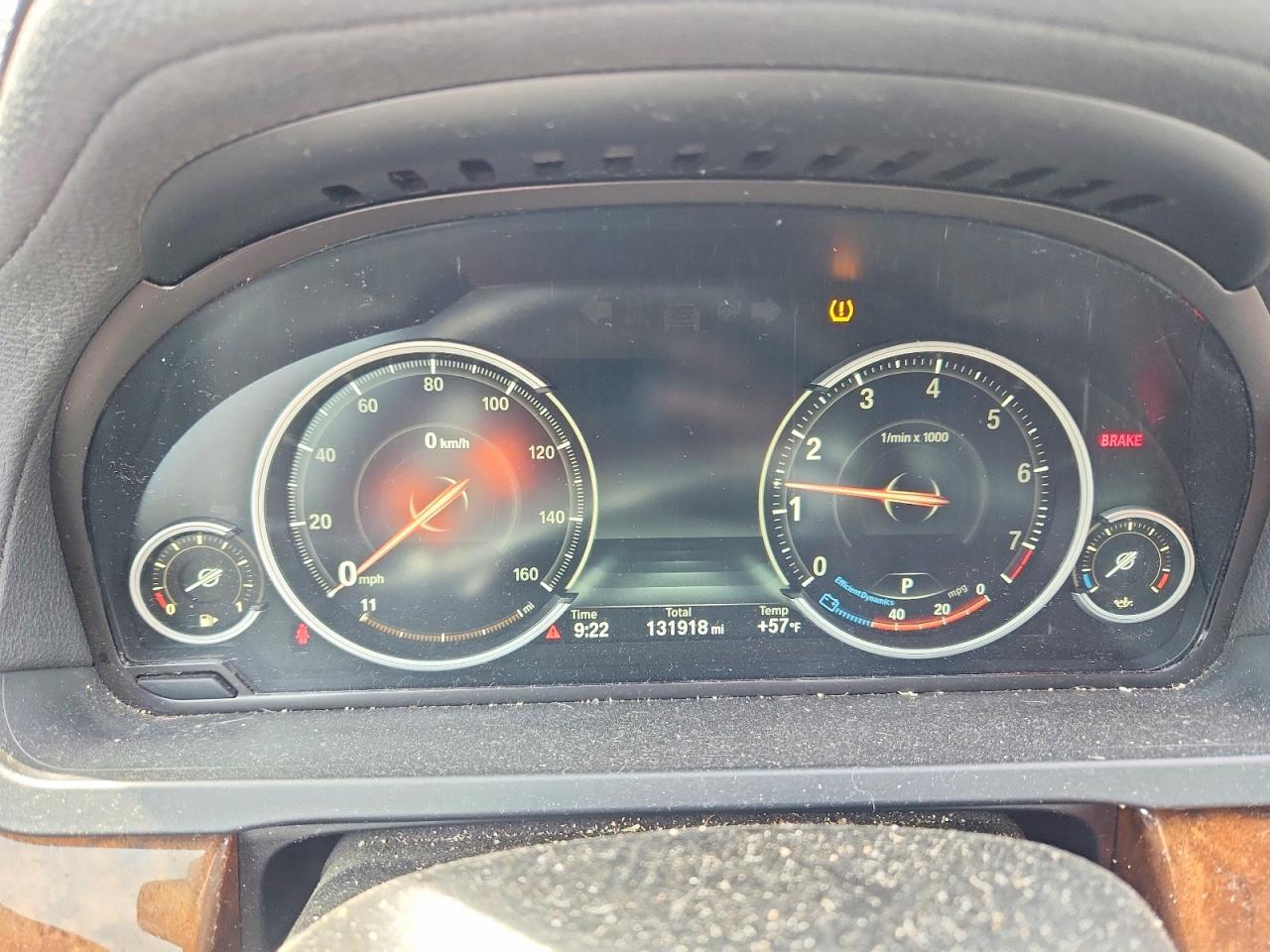 2014 Bmw 750 Black vin: WBAYB6C55ED224188