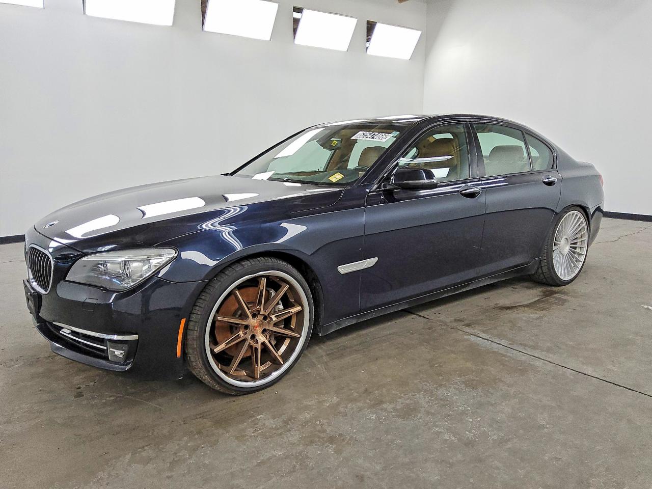 2013 Bmw 750 Xi Black vin: WBAYB6C56DC998261