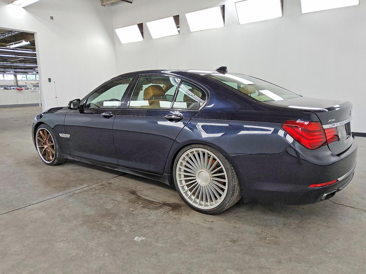 2013 Bmw 750 Xi Black vin: WBAYB6C56DC998261