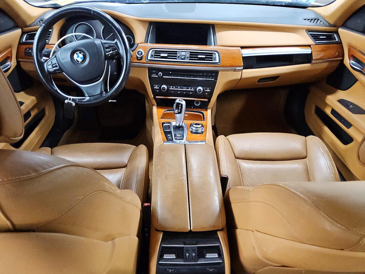 2013 Bmw 750 Xi Black vin: WBAYB6C56DC998261