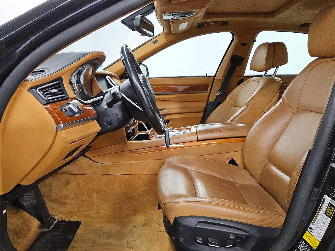 2013 Bmw 750 Xi Black vin: WBAYB6C56DC998261