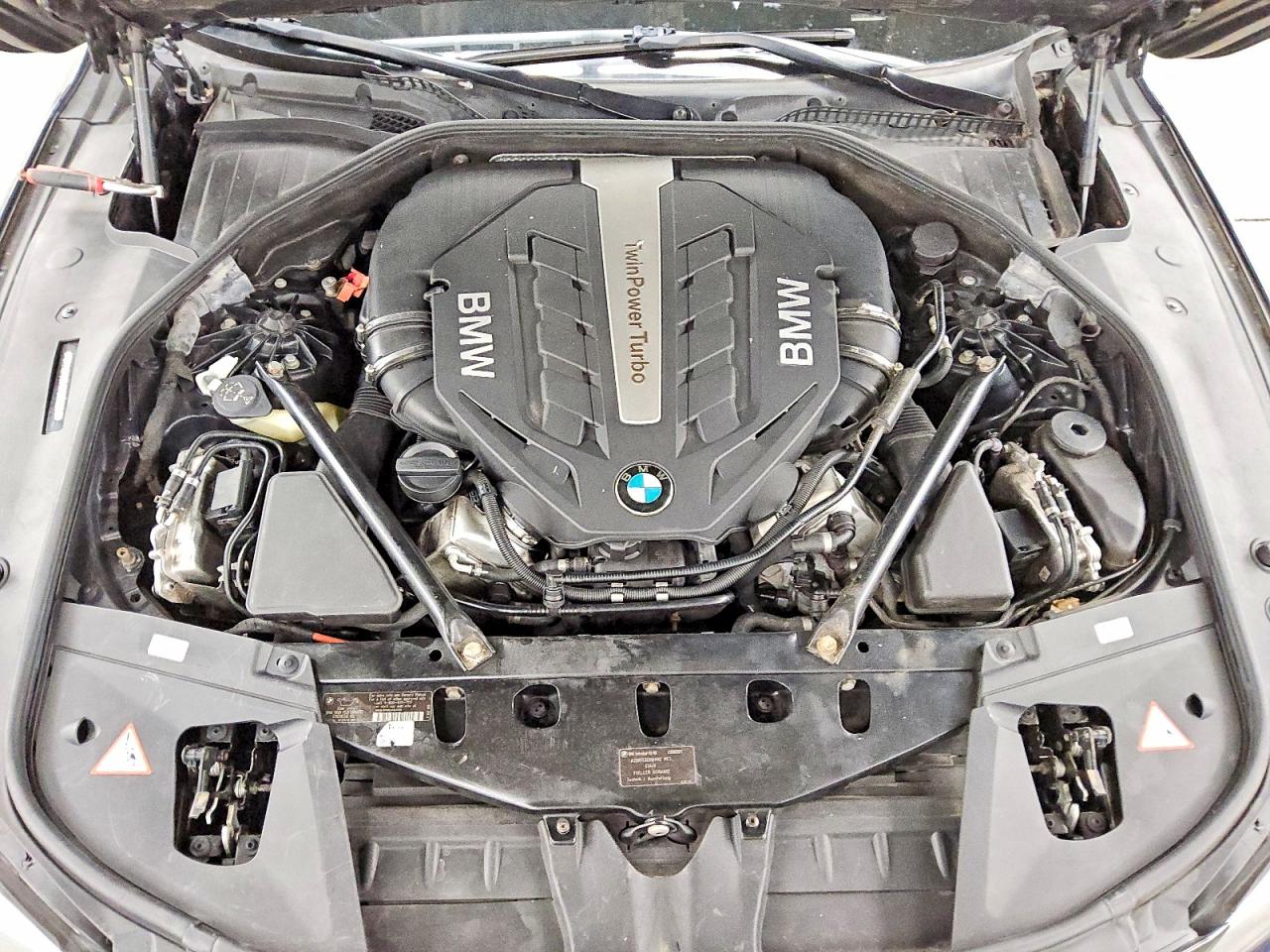 2013 Bmw 750 Xi Black vin: WBAYB6C56DC998261