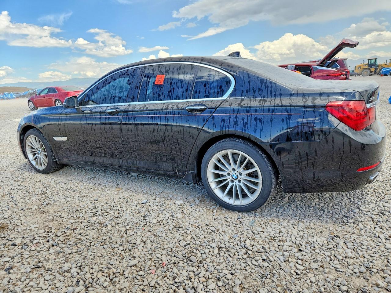 2013 Bmw 750 Xi Black vin: WBAYB6C57DC998107