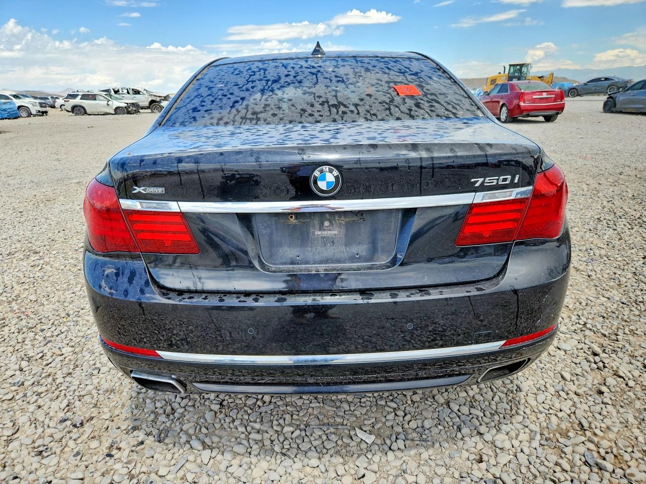 2013 Bmw 750 Xi Black vin: WBAYB6C57DC998107