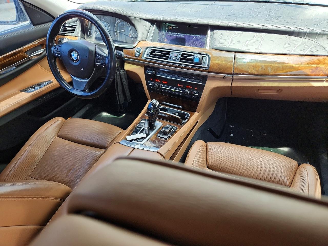 2013 Bmw 750 Xi Black vin: WBAYB6C57DC998107