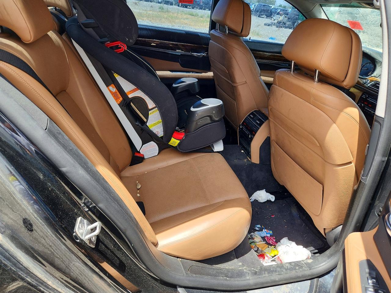 2013 Bmw 750 Xi Black vin: WBAYB6C57DC998107