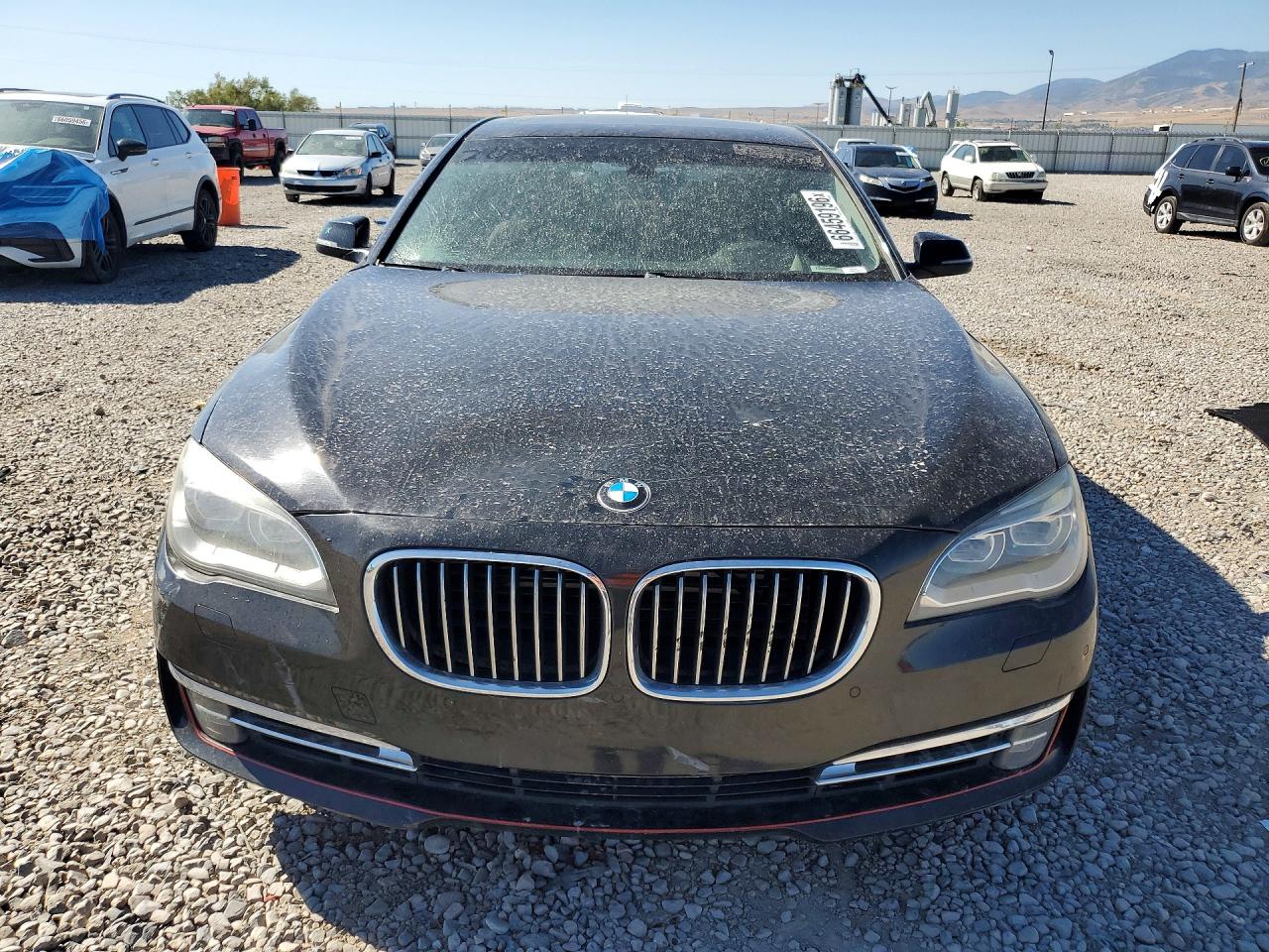 2013 Bmw 750 Xi Black vin: WBAYB6C57DC998107