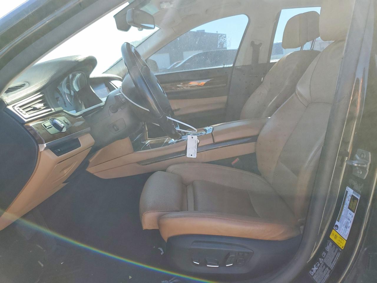 2013 Bmw 750 Xi Black vin: WBAYB6C57DC998107