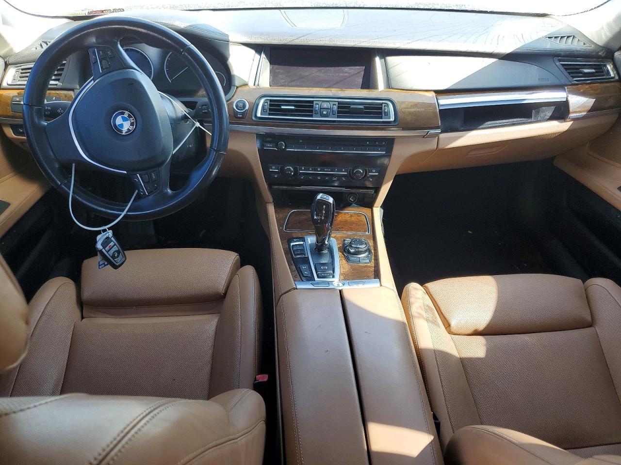 2013 Bmw 750 Xi Black vin: WBAYB6C57DC998107