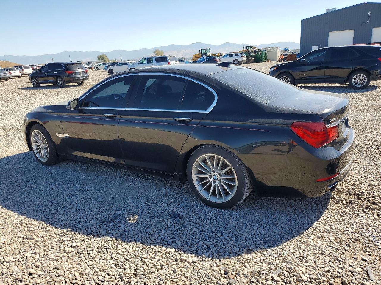 2013 Bmw 750 Xi Black vin: WBAYB6C57DC998107