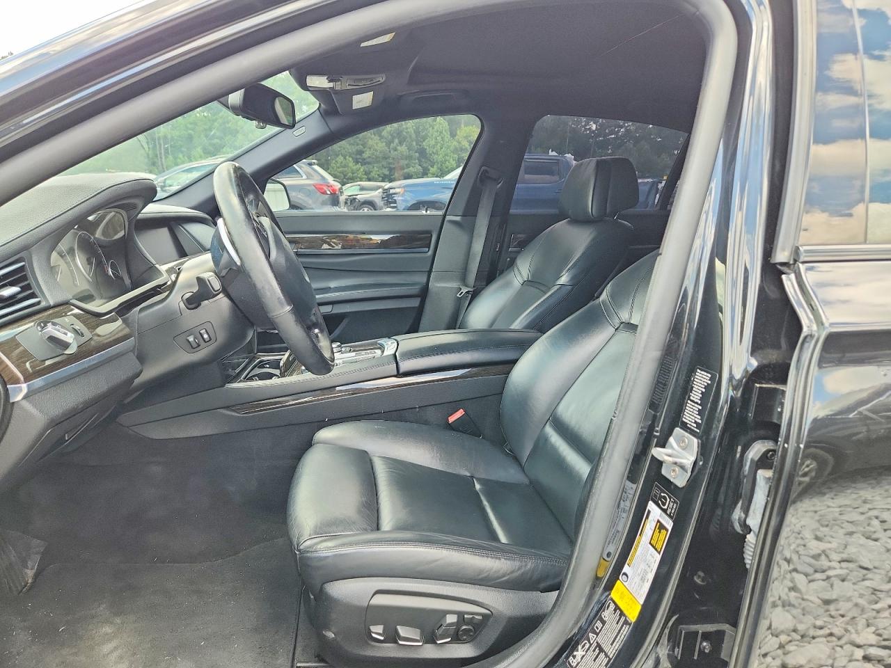 2013 Bmw 750 Xi Black vin: WBAYB6C57DD223560