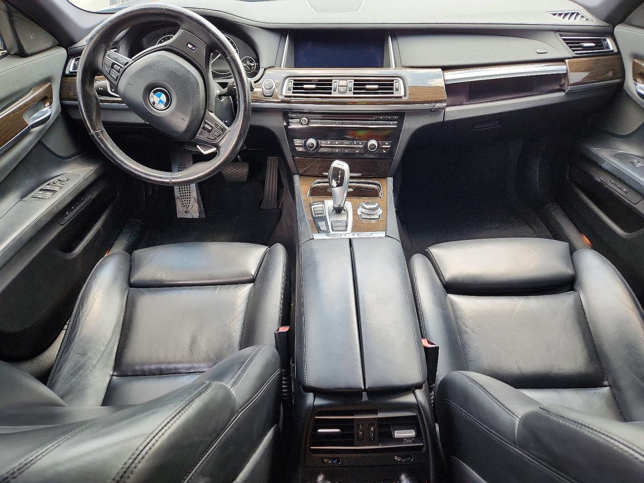 2013 Bmw 750 Xi Black vin: WBAYB6C57DD223560