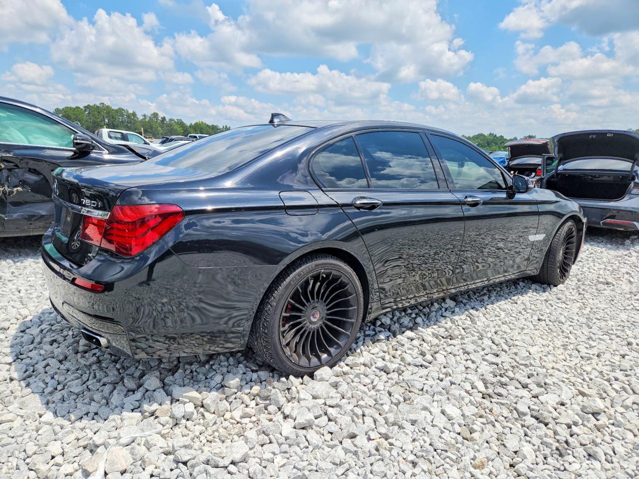 2013 Bmw 750 Xi Black vin: WBAYB6C57DD223560