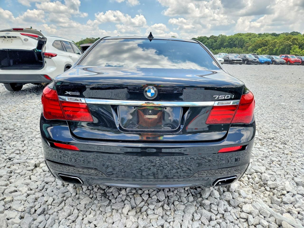 2013 Bmw 750 Xi Black vin: WBAYB6C57DD223560