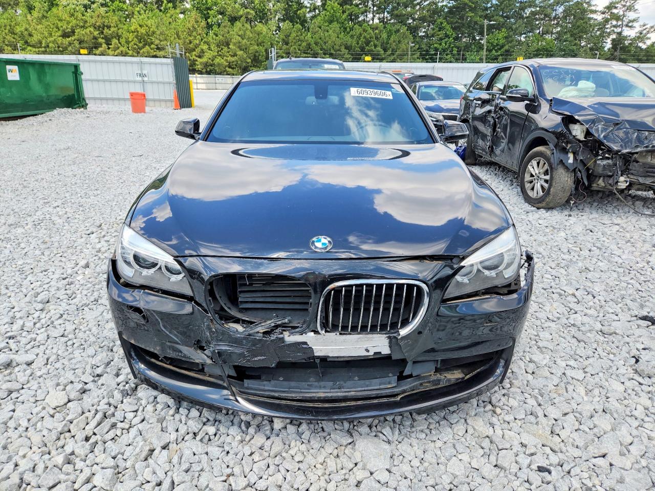 2013 Bmw 750 Xi Black vin: WBAYB6C57DD223560