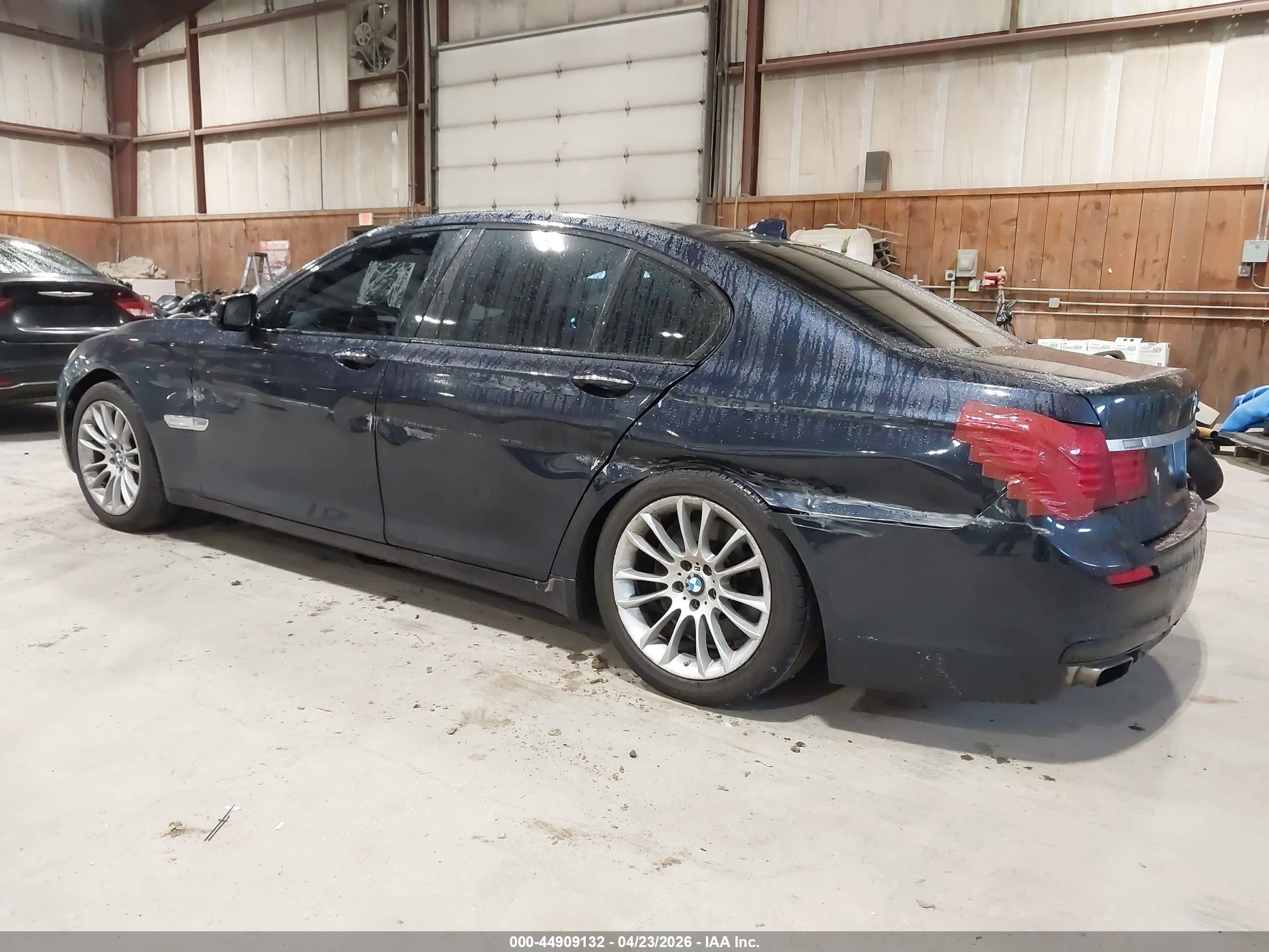 2015 Bmw 750i Xdrive Dark Blue vin: WBAYB6C59FD966126